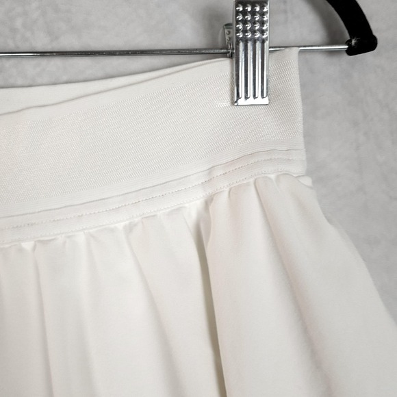 Lululemon Tennis Skirt Skort Womens 6 White High Rise Athletic Court Rival - Picture 2 of 16